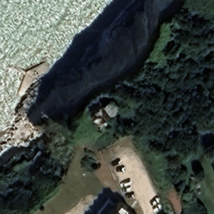 Maison sur la falaise